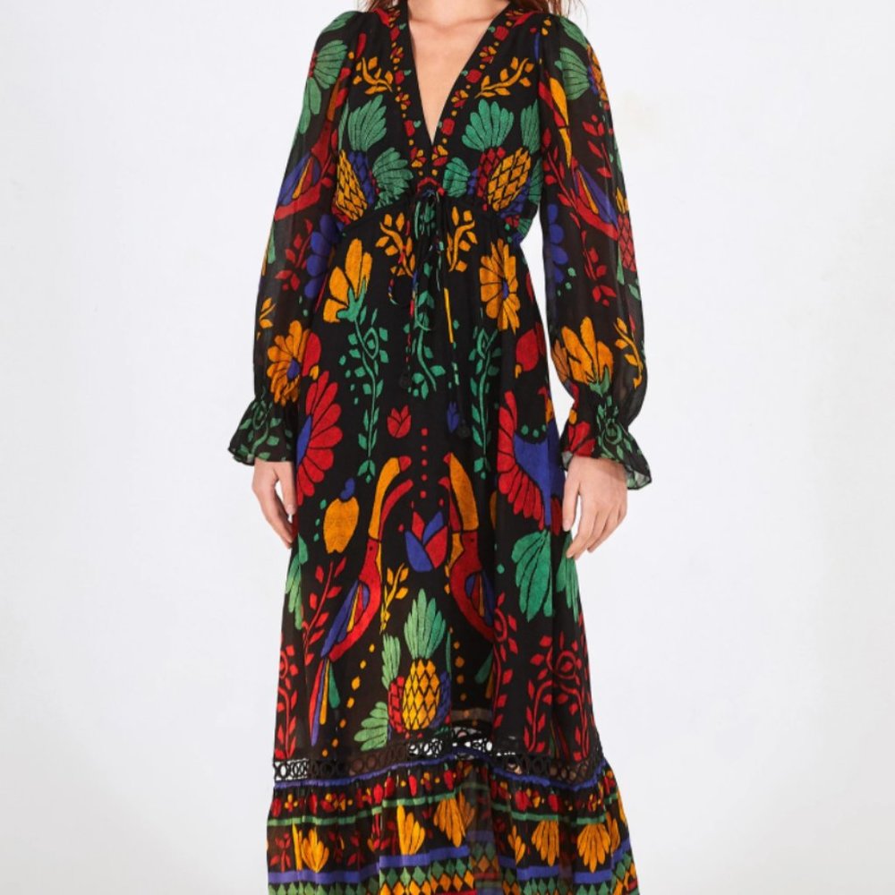 FARM Rio Colorful Maxi Dress